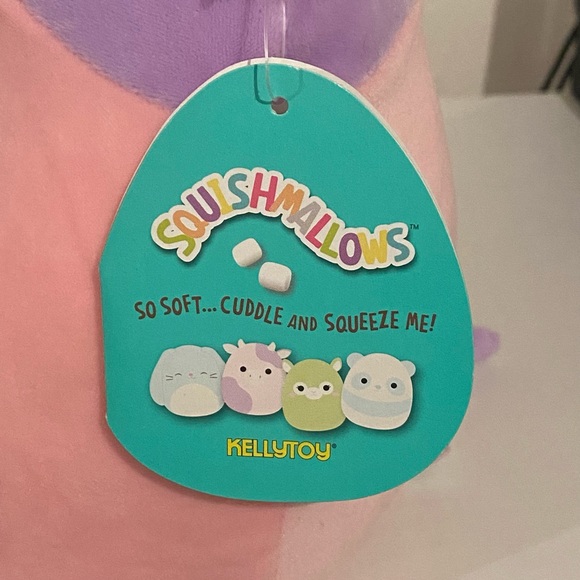 Squishmallows Patty the Cow 8” Stuffed Animal Plush OG Rare VHTF 2017 NWT Farm - Picture 3 of 4